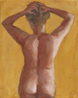 Nude - acrylic, 8x10
